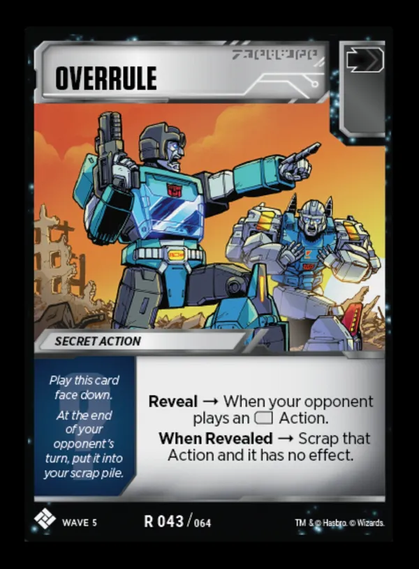 Overrule