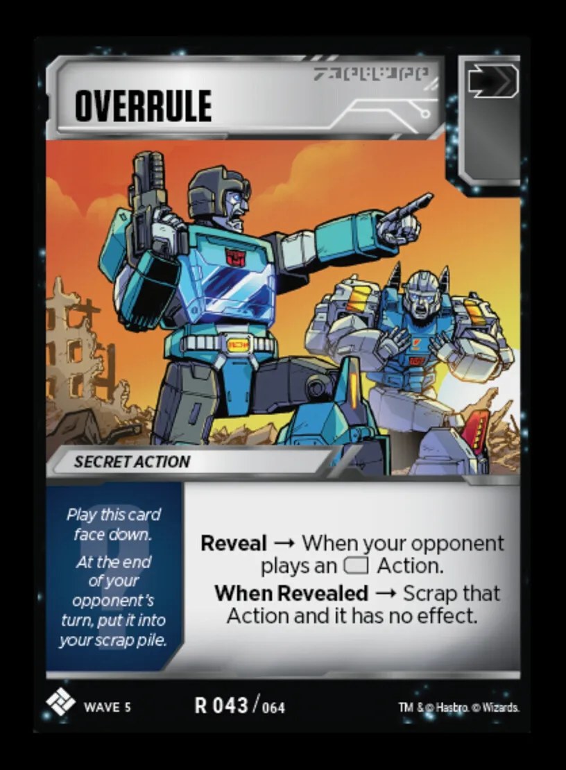 Overrule