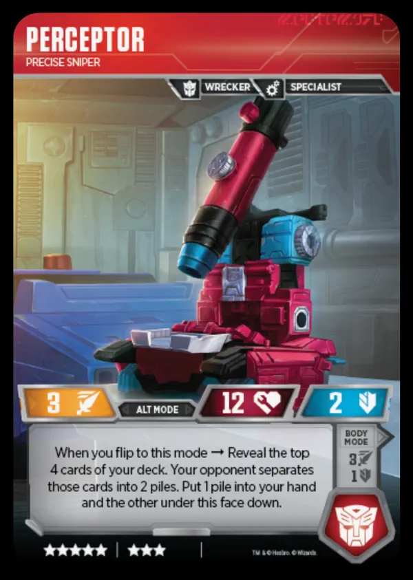 Perceptor // Precise Sniper alt mode