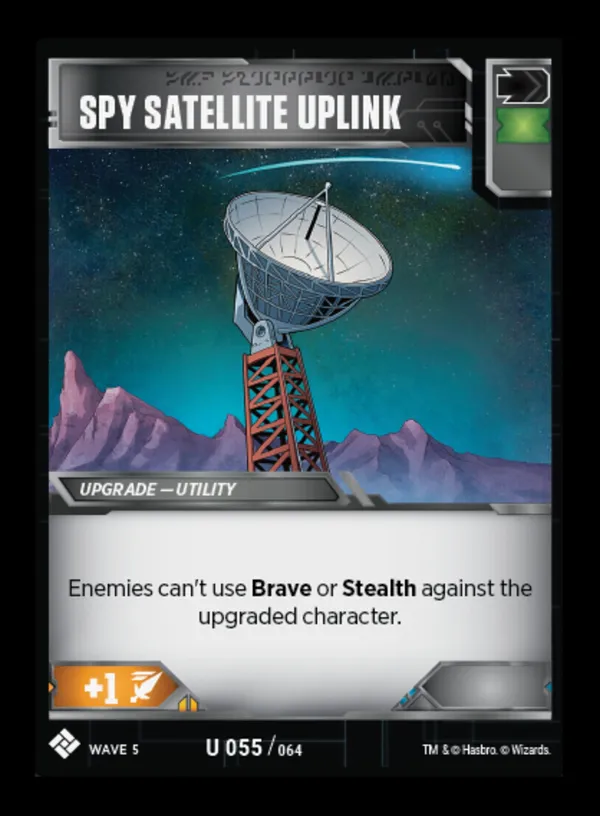 Spy Satellite Uplink