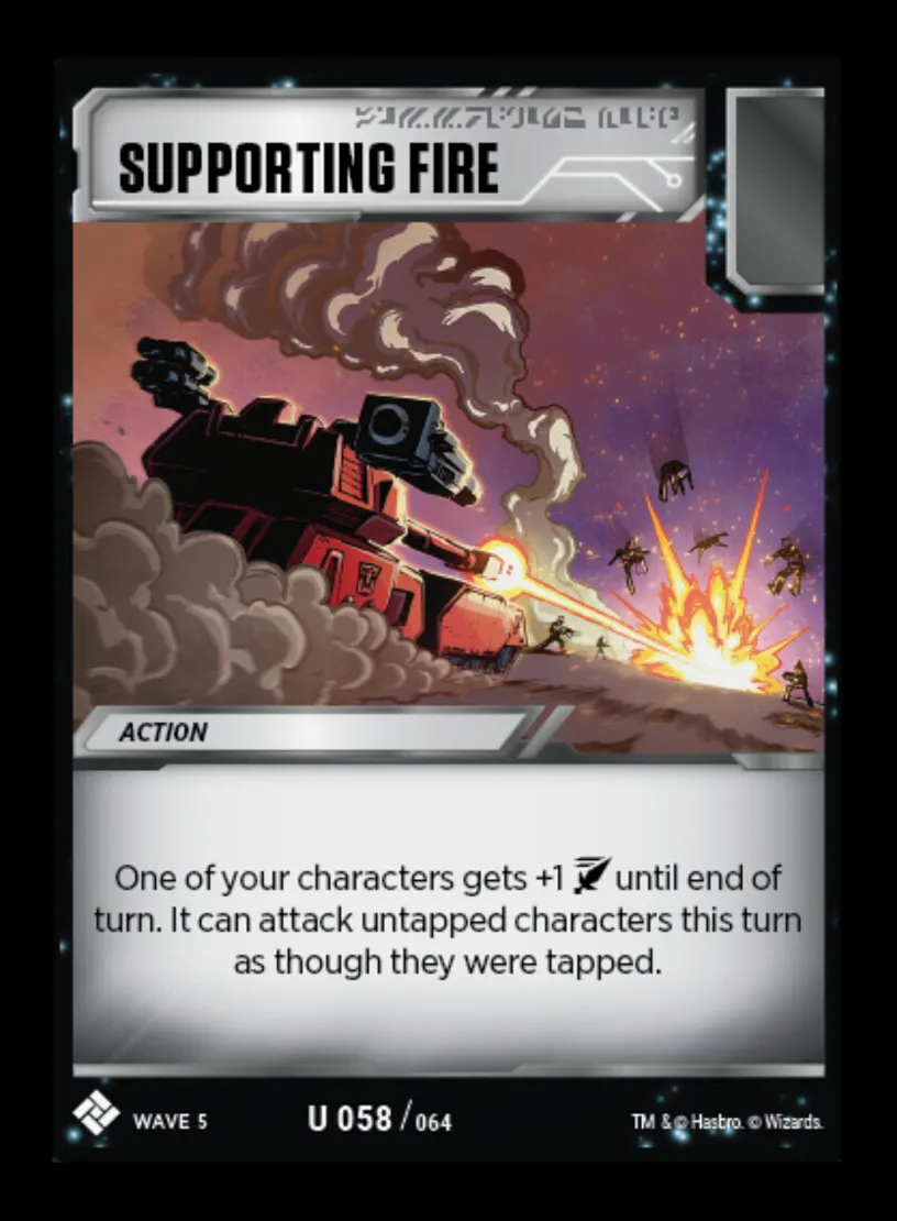 Supporting Fire