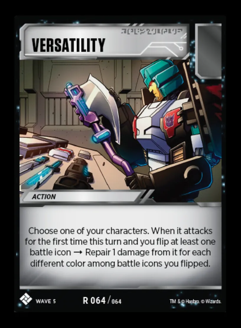 Versatility
