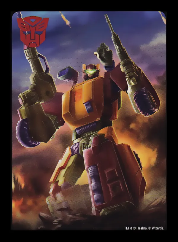Weapons Cache // Roadbuster, Ground Assault Commander card back