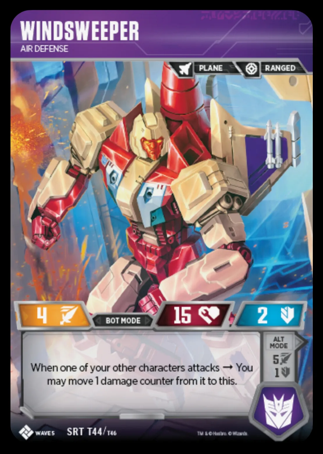 Windsweeper // Air Defense bot mode