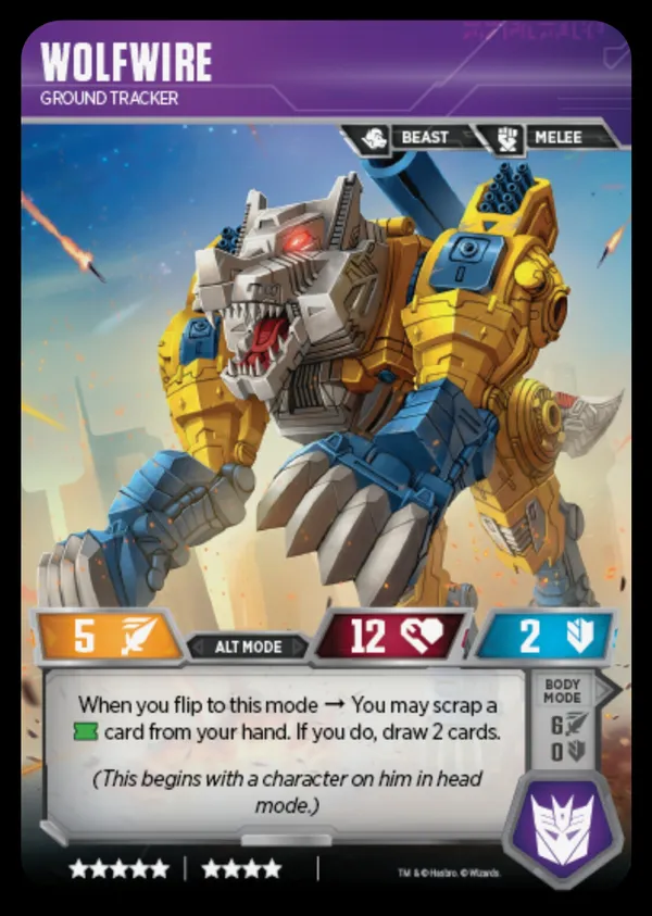 Wolfwire // Ground Tracker alt mode