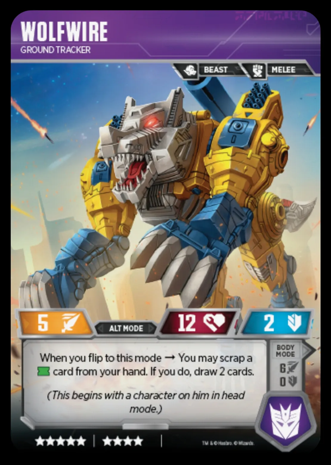 Wolfwire // Ground Tracker alt mode