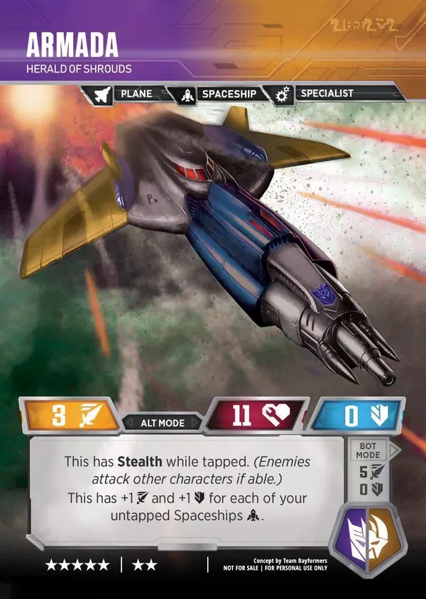 Armada // Herald of Shrouds alt mode
