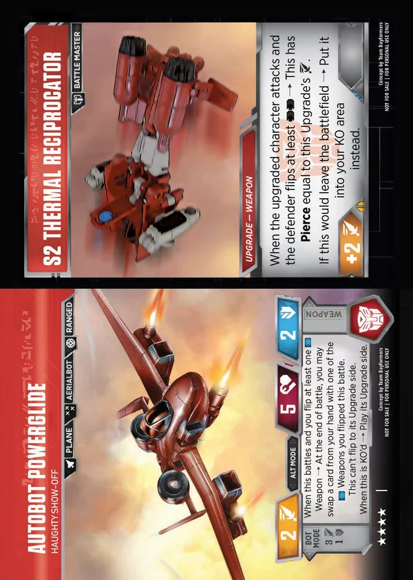 Autobot Powerglide // Haughty Show-Off alt/weapon modes