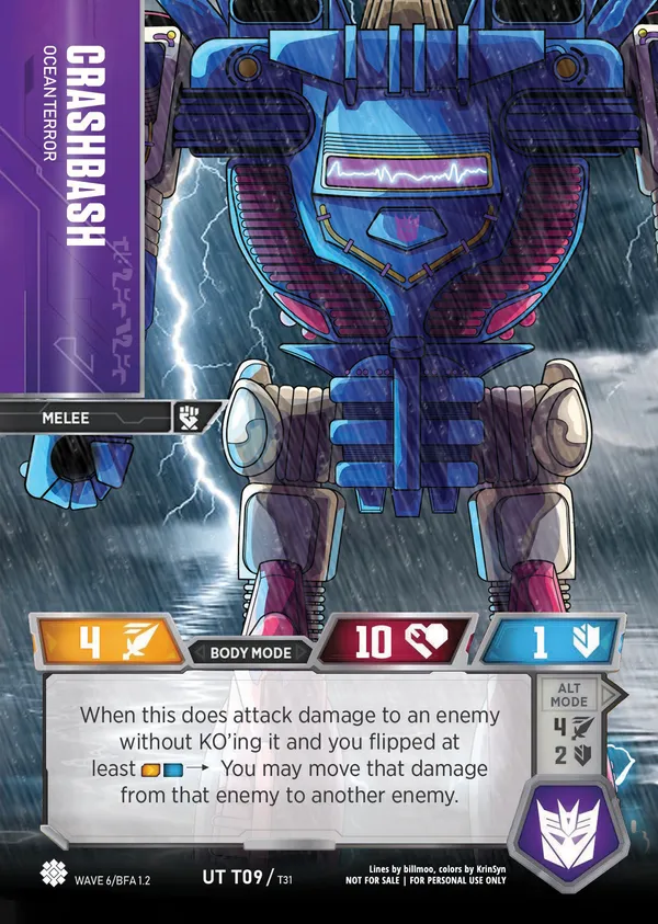 Crashbash // Ocean Terror body mode