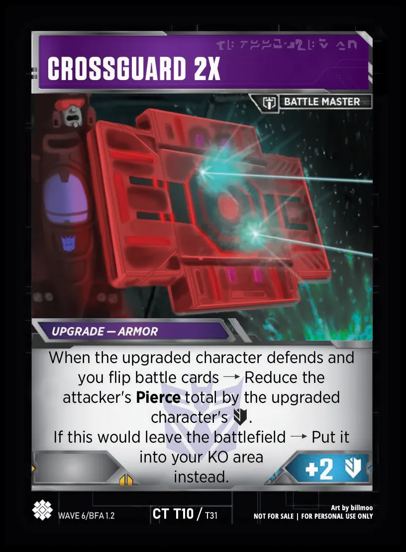 Decepticon Doublecrosser // Shield Brothers armor mode
