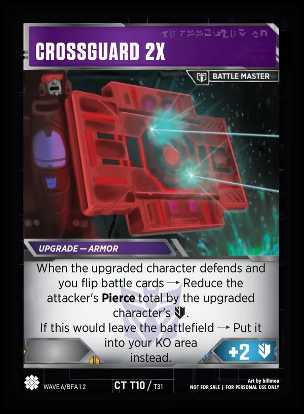 Decepticon Doublecrosser // Shield Brothers armor mode