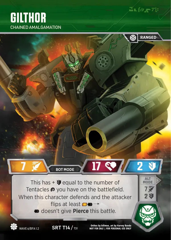 Gilthor // Chained Amalgamation bot mode