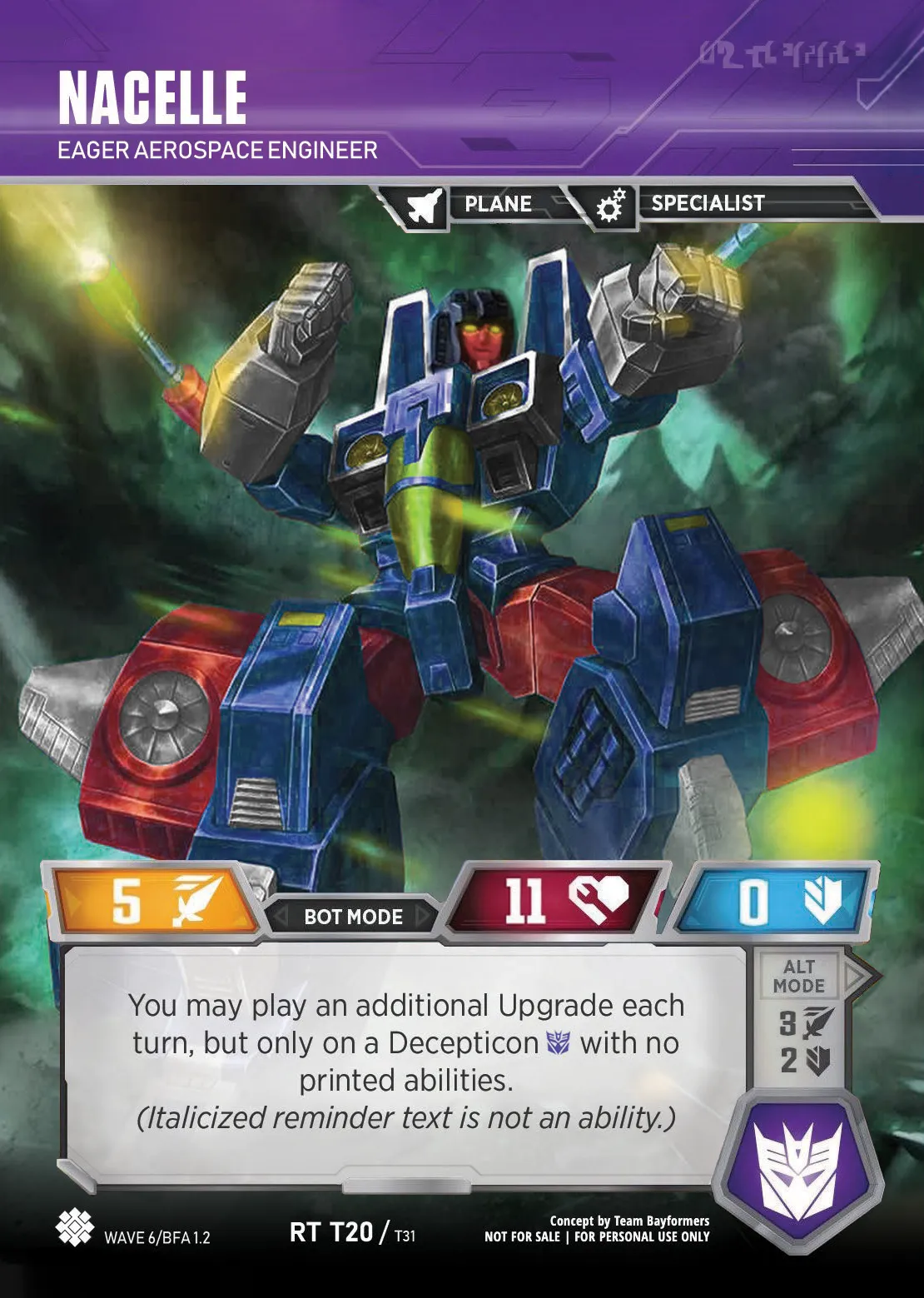Nacelle // Eager Aerospace Engineer bot mode