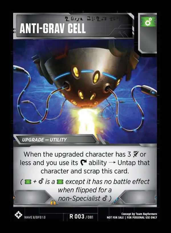 Anti-Grav Cell