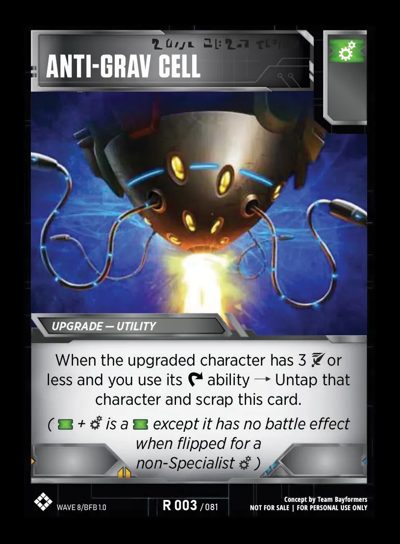 Anti-Grav Cell