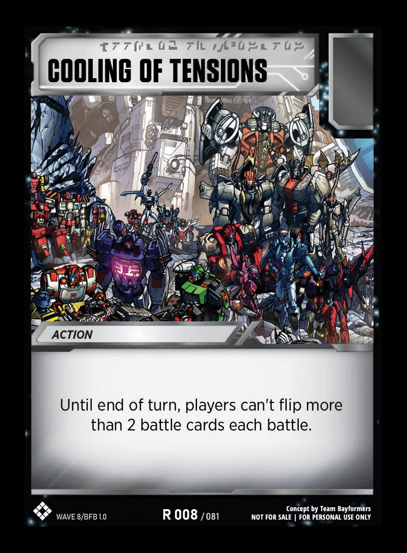 Cooling of Tensions