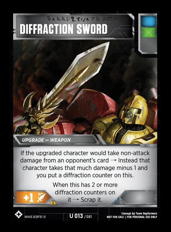 Diffraction Sword