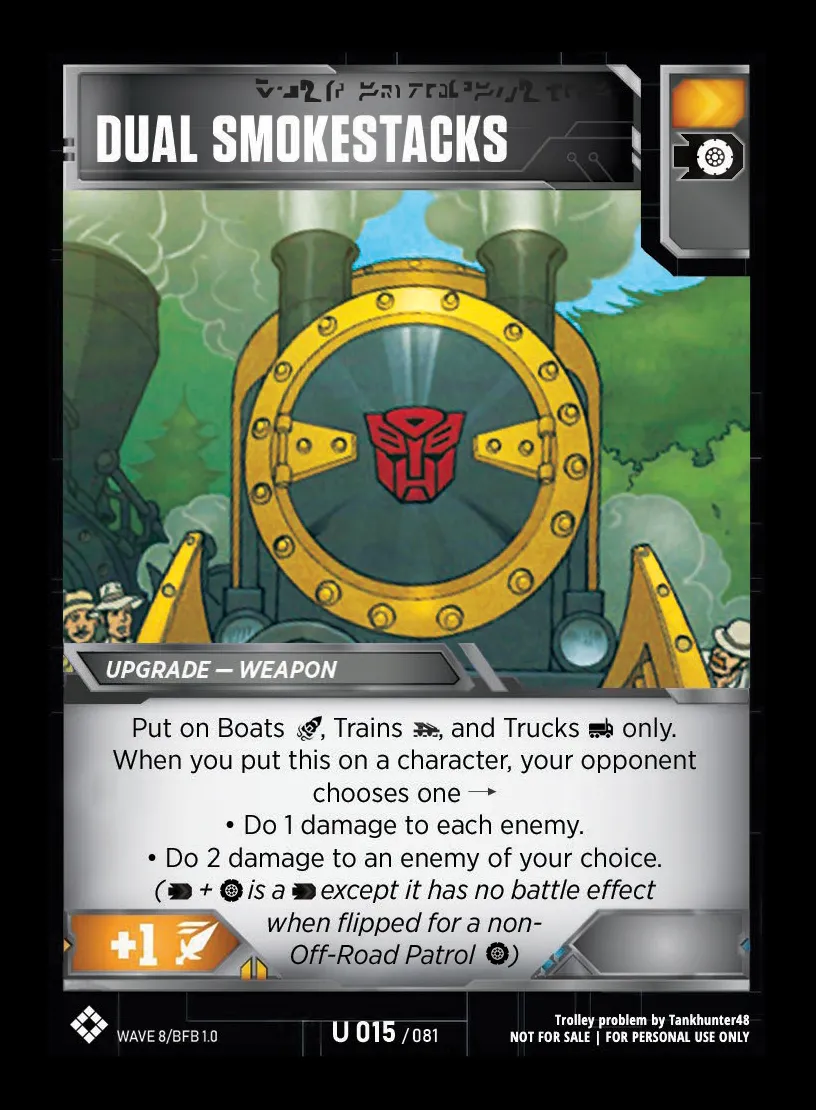 Dual Smokestacks