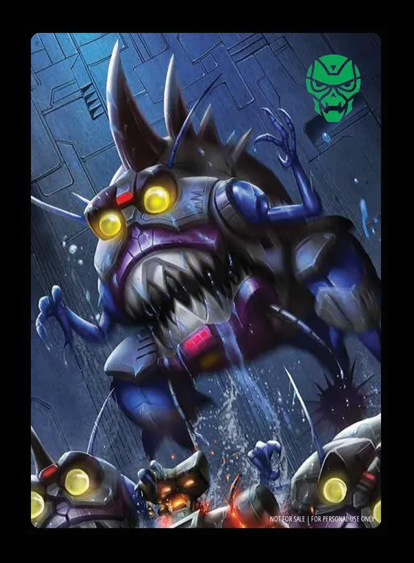 Ignore the Pain // Sharkticon Chomp, Craving Carnivore card back