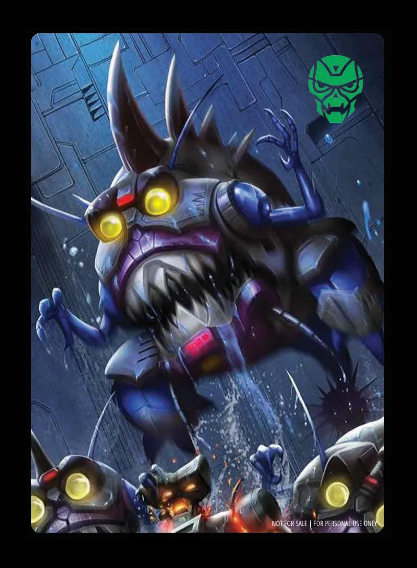 Ignore the Pain // Sharkticon Chomp, Craving Carnivore card back