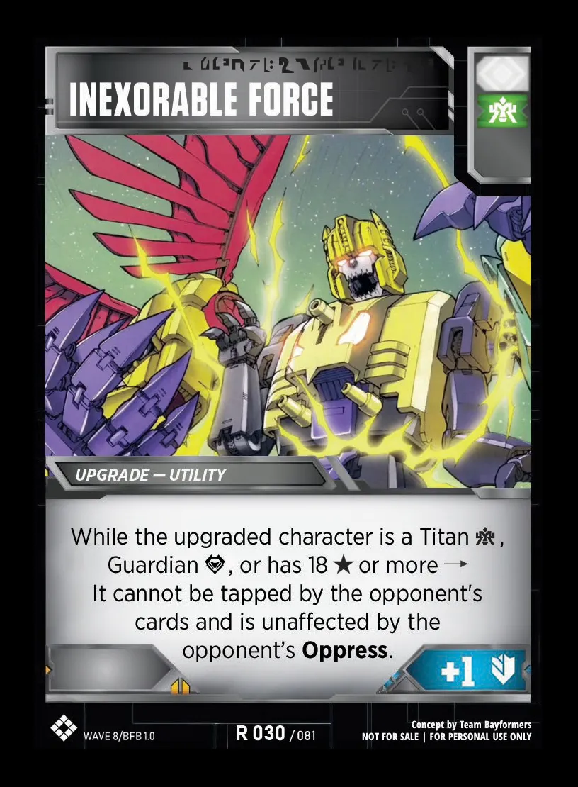 Inexorable Force