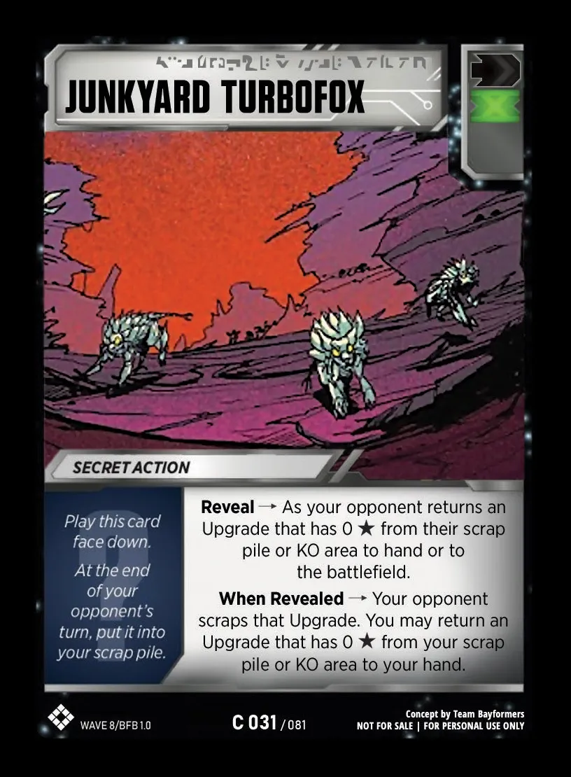 Junkyard Turbofox