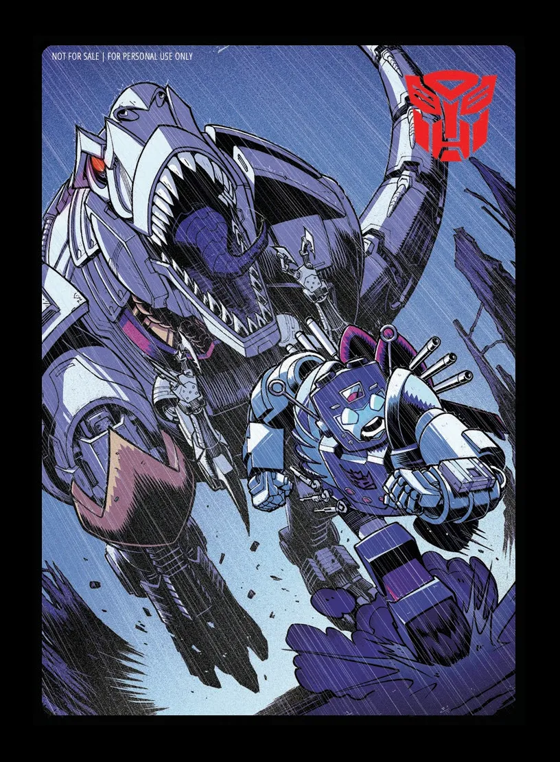 Me Grimlock Mash Brains! // Grimlock, Dinobot Leader card back