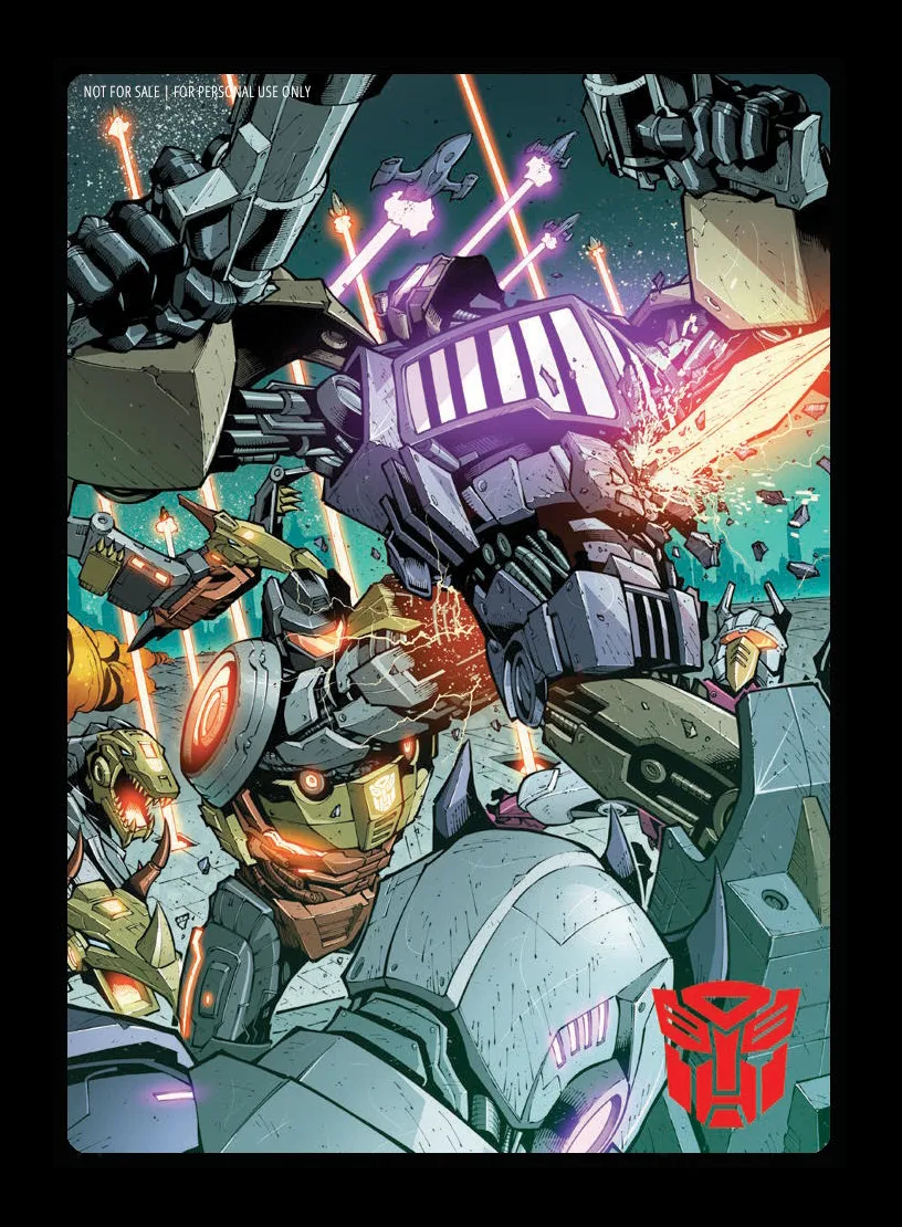 Me Grimlock Say Execute Them! // Grimlock, Dinobot Leader card back