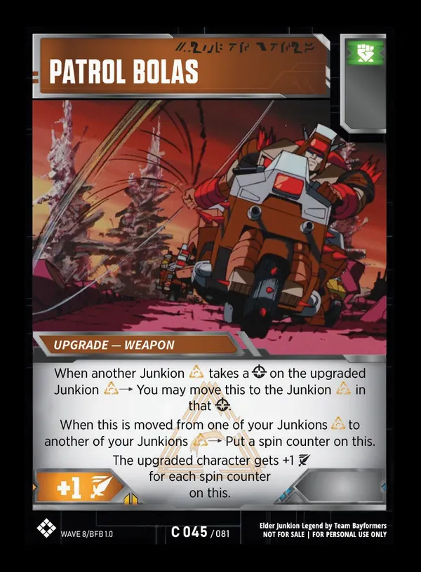 Patrol Bolas
