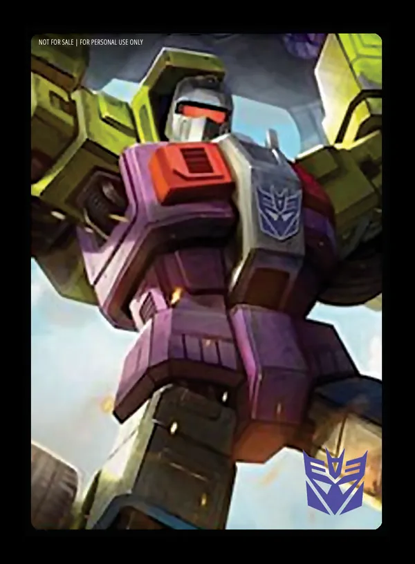 Put a Stinger in the Works // Scrapper, Constructicon Foreman card back