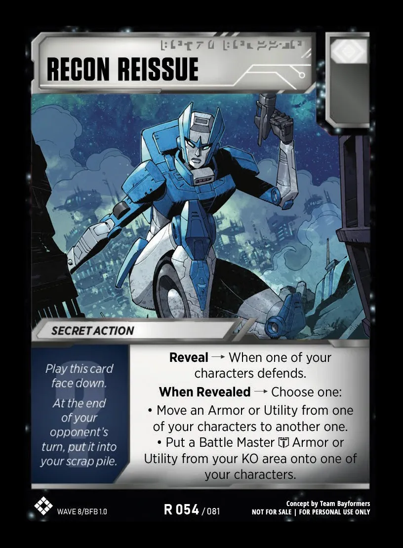Recon Reissue