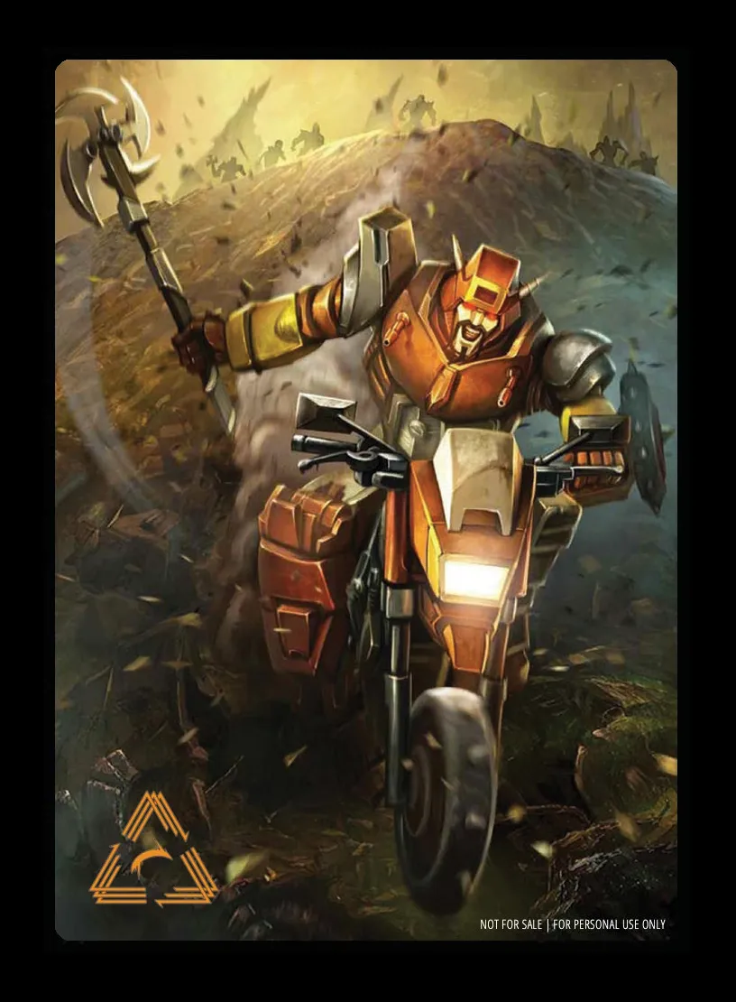 Scrappy Spotlight // Junkions card back