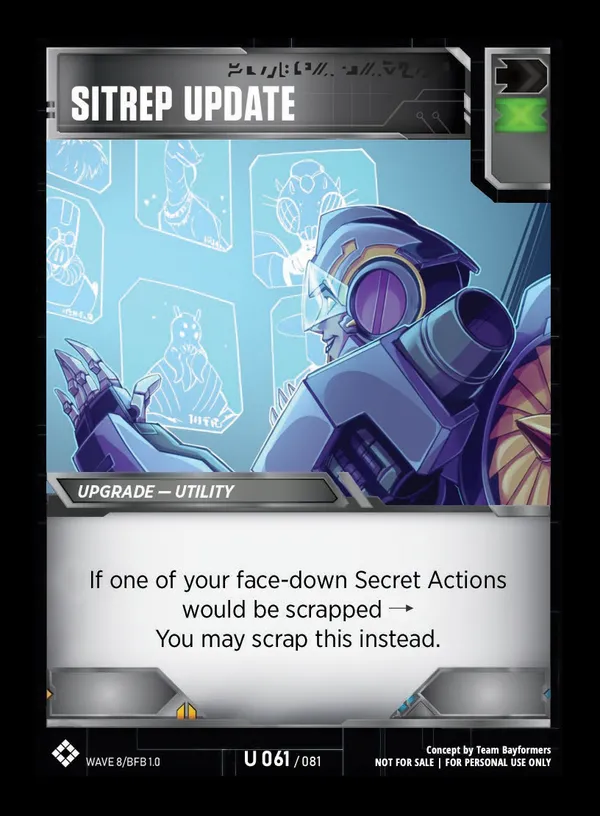 Sitrep Update