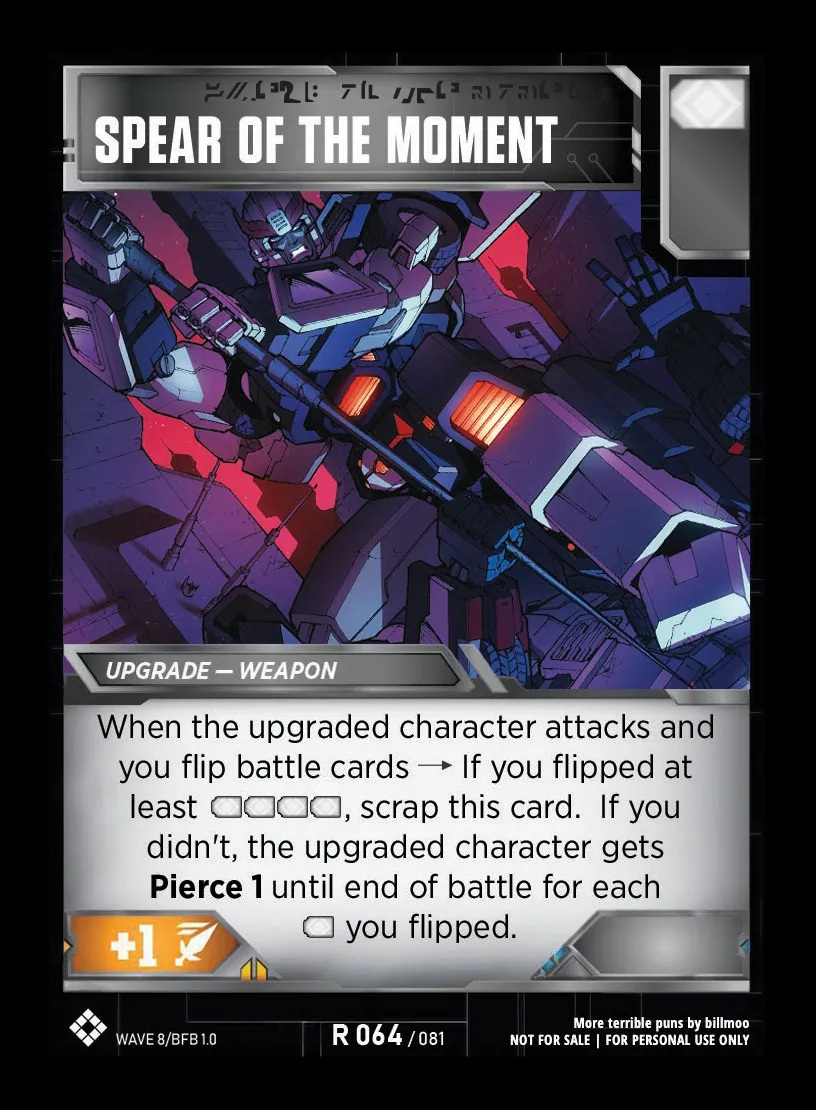 Spear of the Moment