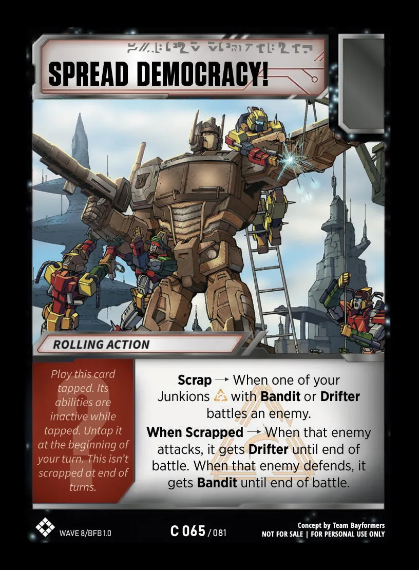 Spread Democracy