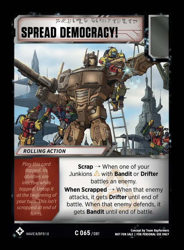 Spread Democracy