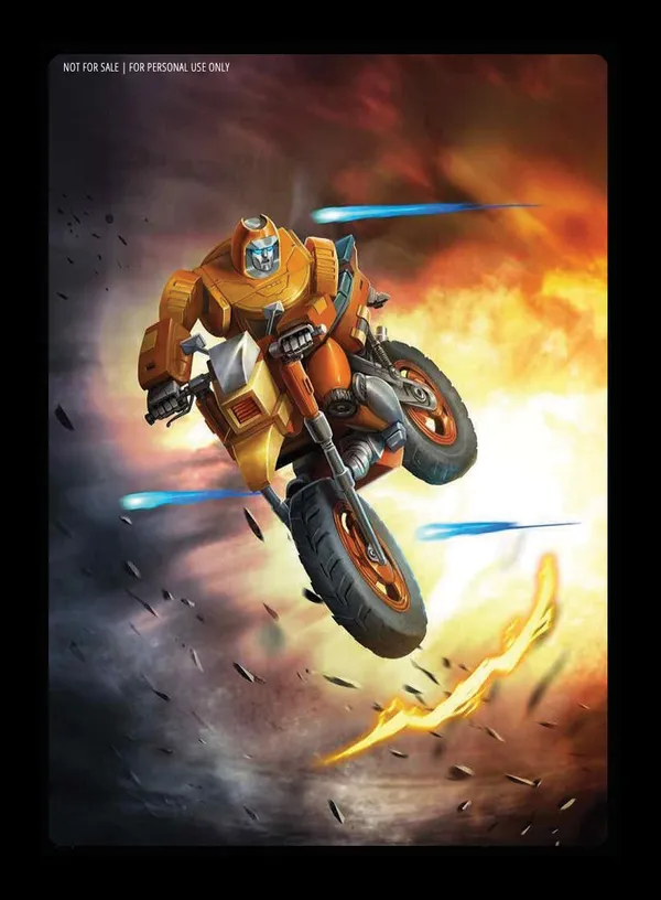 The Great Escape // Motorcycles card back