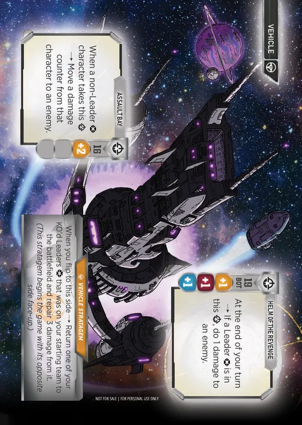 This Shall Be Your Ship // Leaders card back