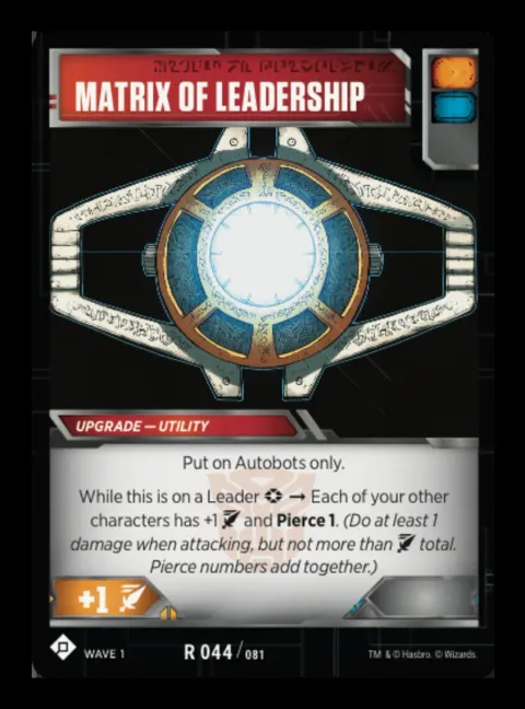 Matrix of Leadership utility