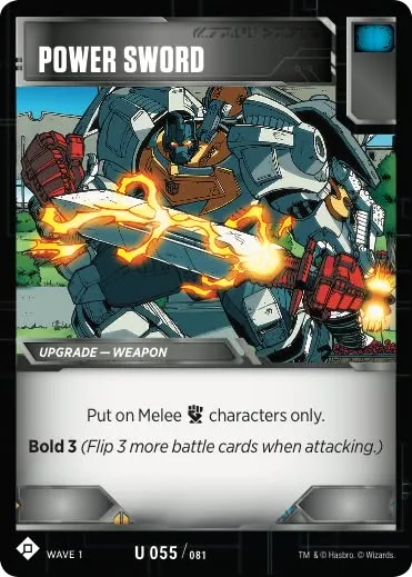 Wave 1 Power Sword