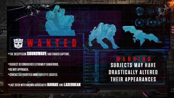 Wave 3 Wanted: Soundwave