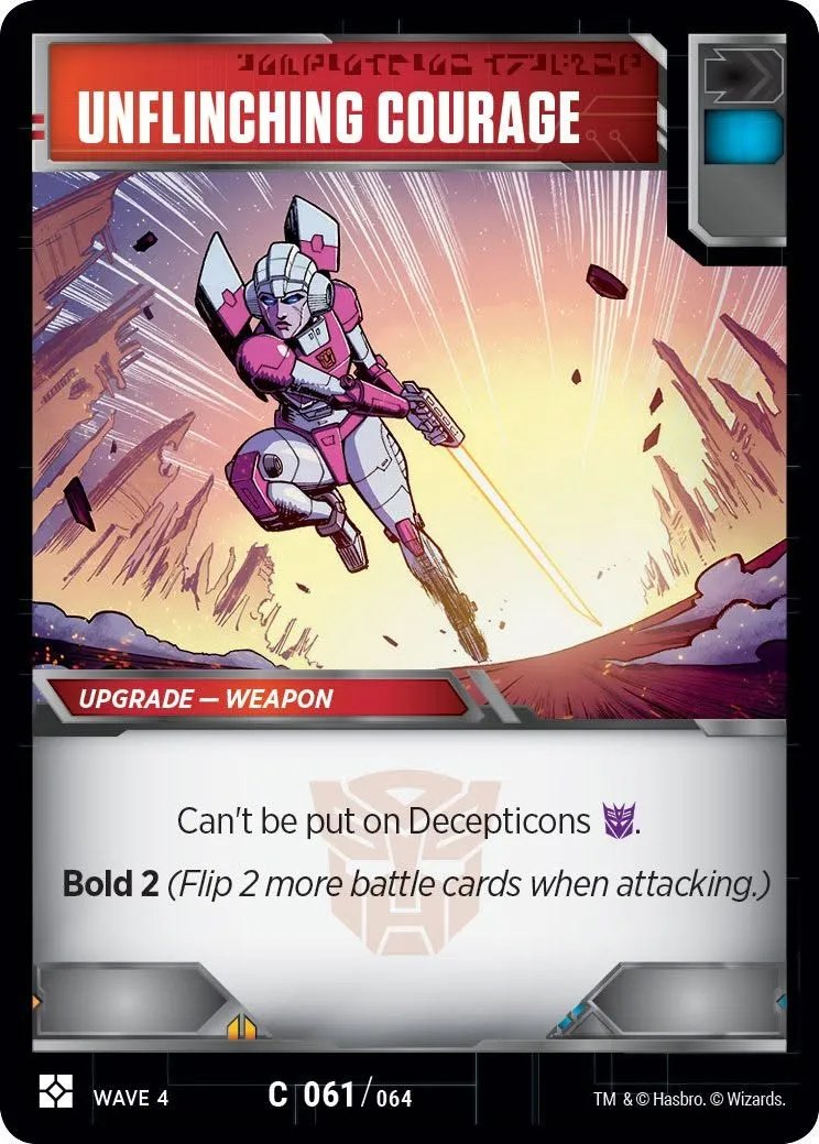 Wave 4 Unflinching Courage Preview