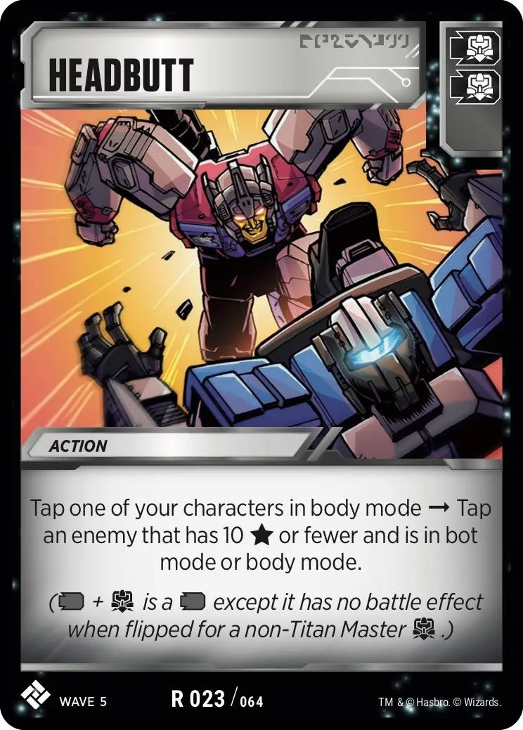 Wave 5 Headbutt preview
