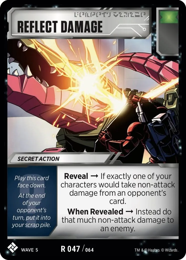 Wave 5 Reflect Damage