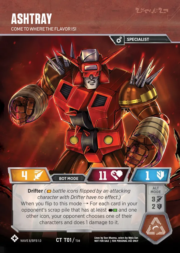 Ashtray // Come to Where the Flavor Is! bot mode