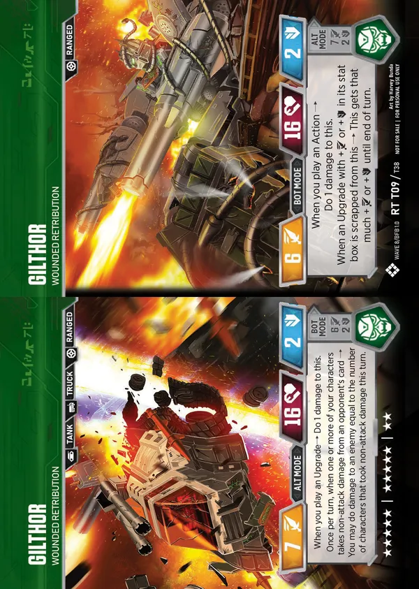 Gilthor // Wounded Retribution alt/bot modes