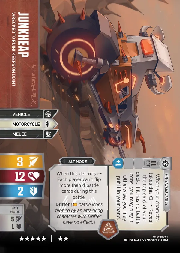 Junkheap // Wrecked to Ruin! Keeps On Doin'! alt mode