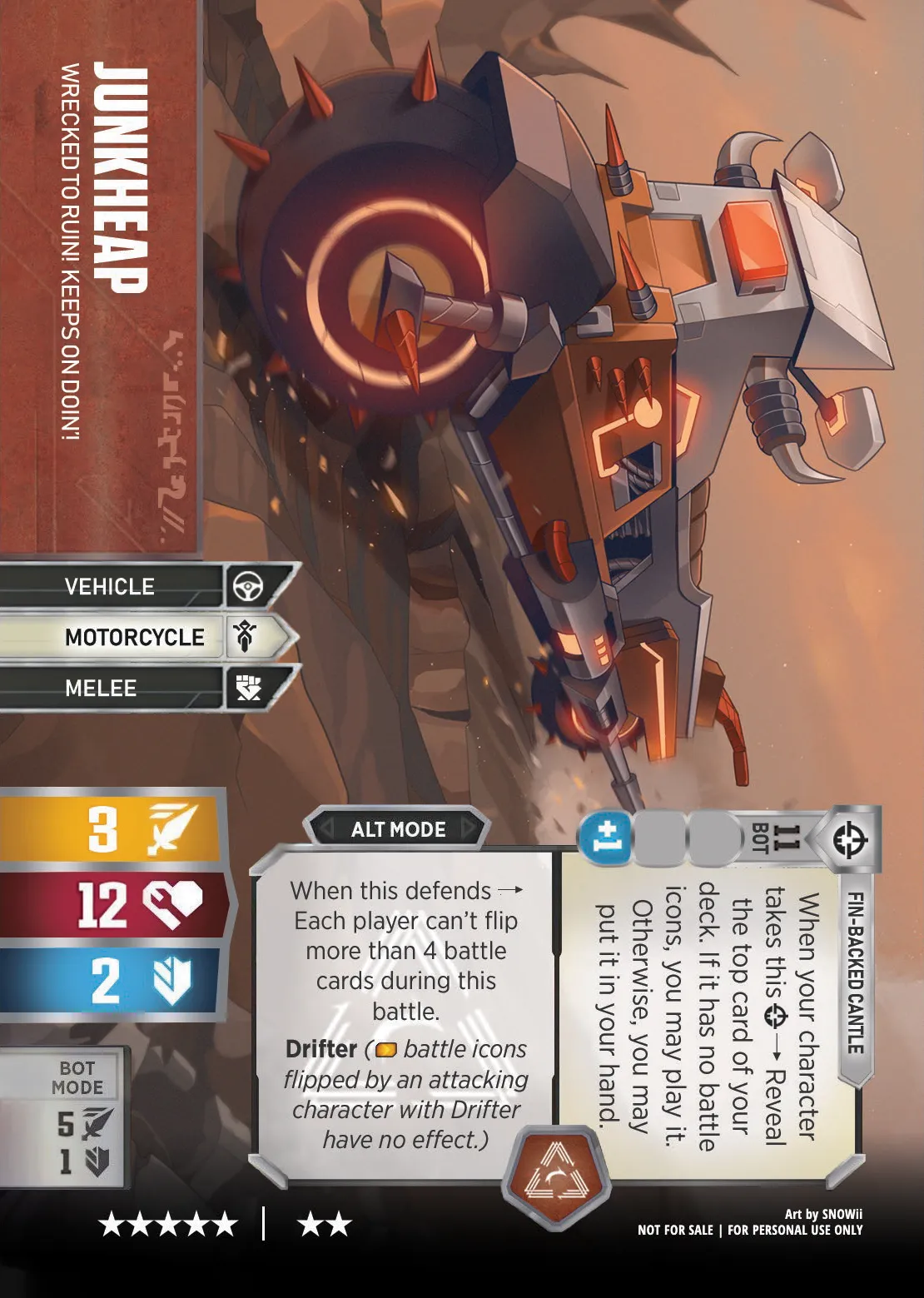 Junkheap // Wrecked to Ruin! Keeps On Doin'! alt mode