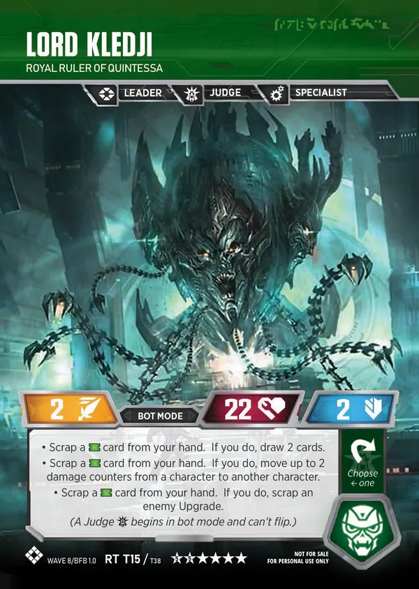 Lord Kledji // Royal Ruler of Quintessa bot mode