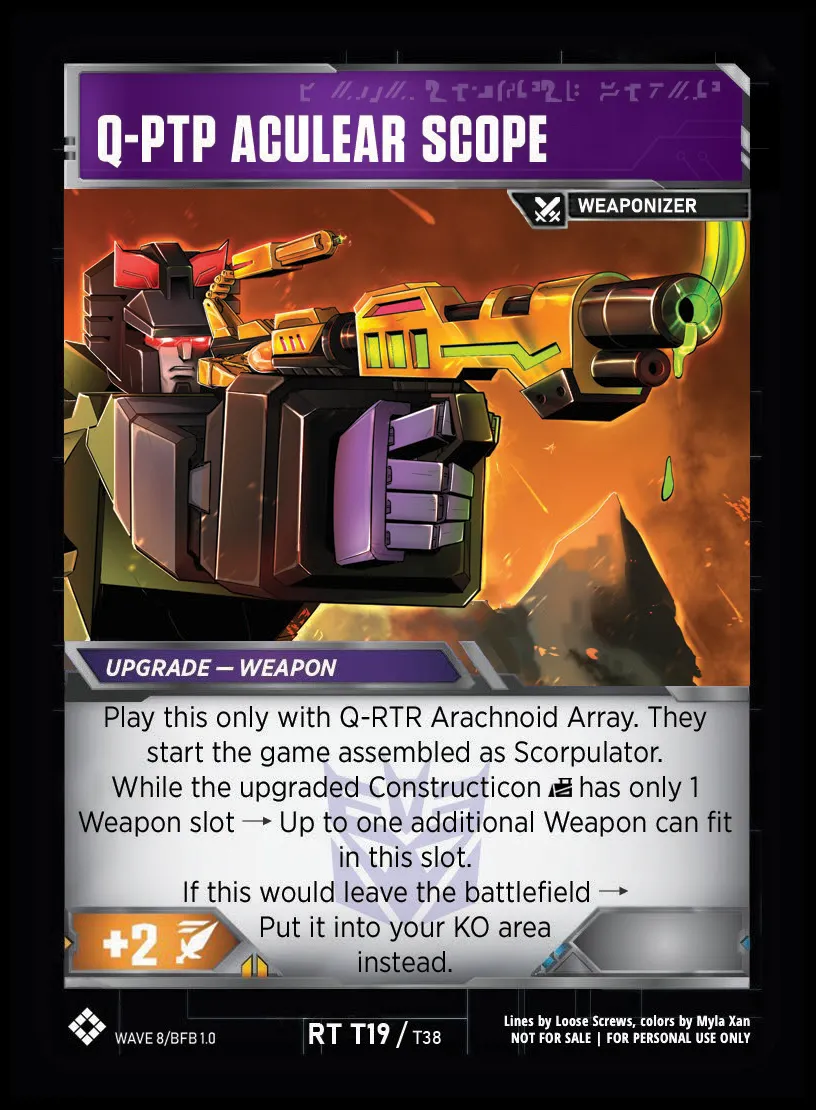 Scorpulator // Desert Rose (1) weapon mode